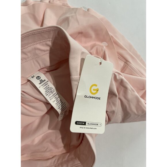 GlowMode FeatherFit Ruffle Skirt in Pink - Picture 5 of 5